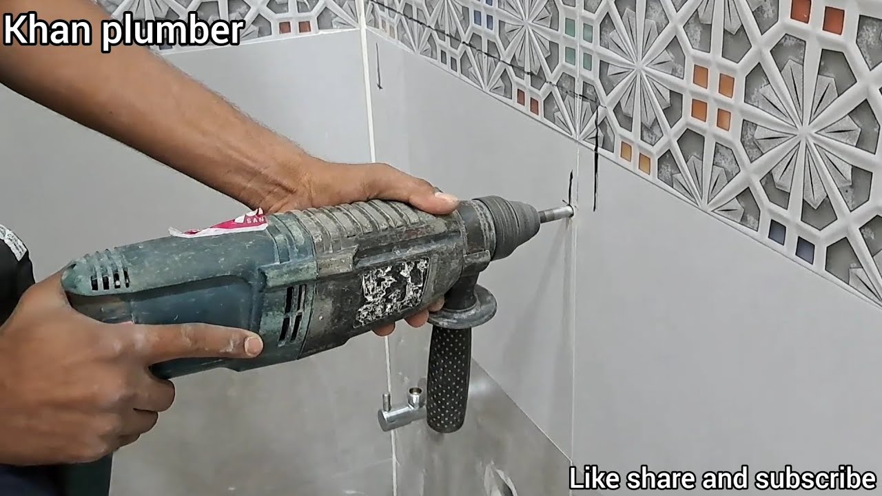 wash basin bracket and RAC Bolt work