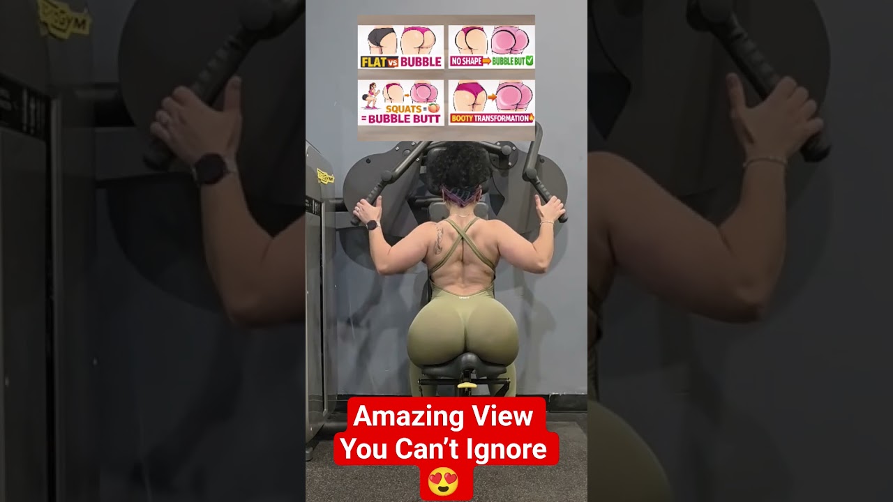 Booty Transformation Workout 🍑 | Gym Motivation 