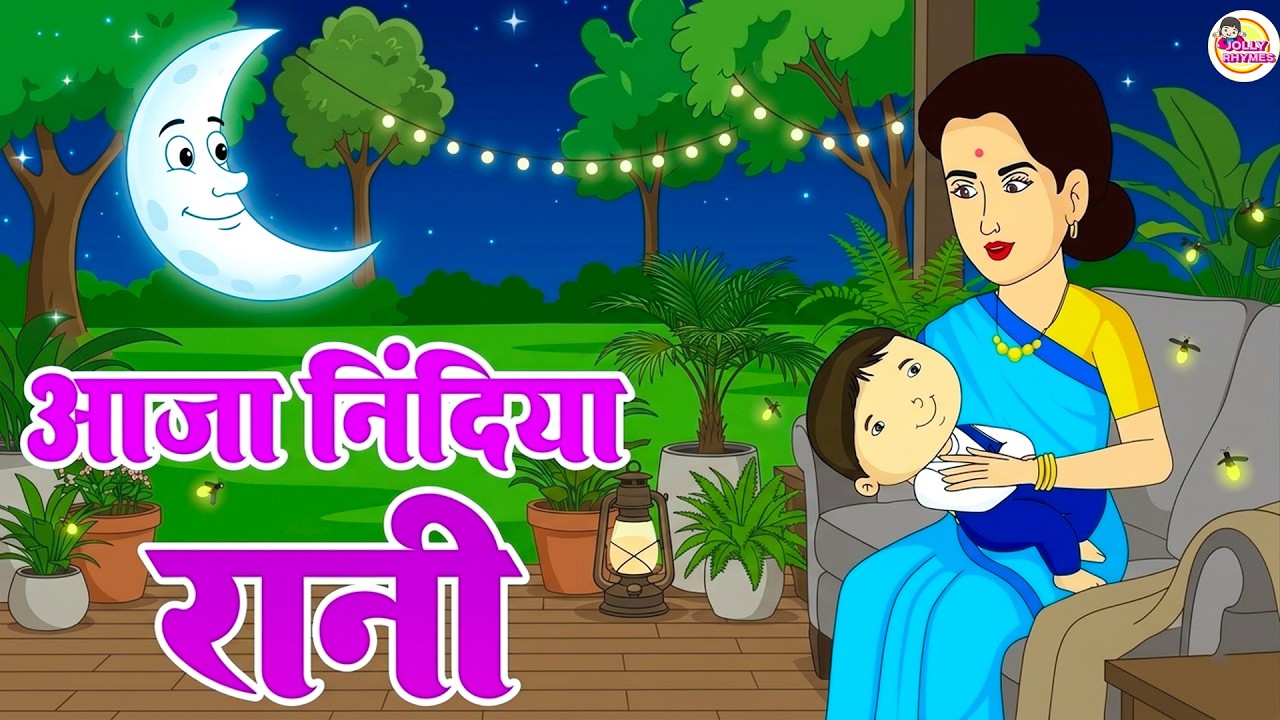 आजा निंदिया रानी | Aaja Nidiya Rani Aaja | Hindi Rhymes For Kids | Baby Song #kidssongs