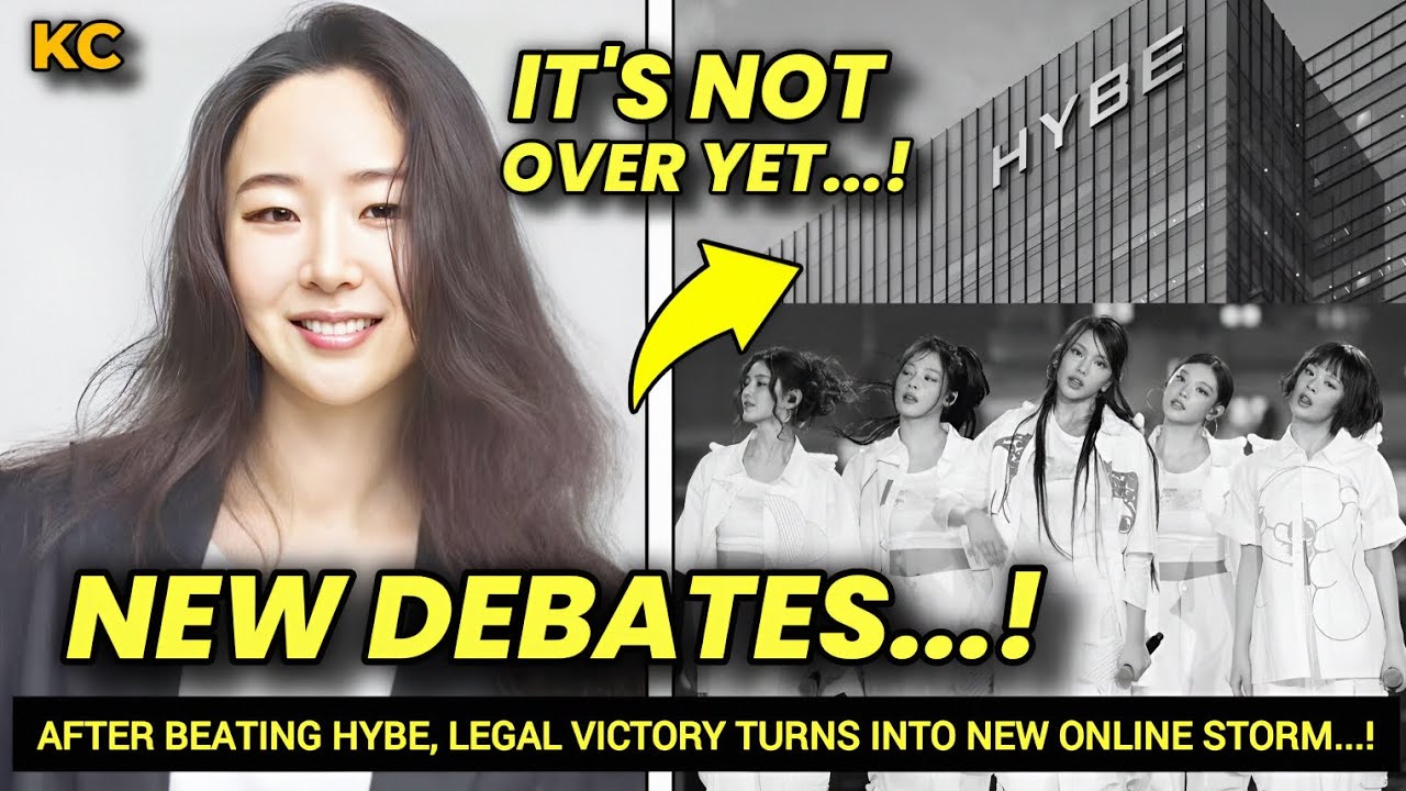 HYBE против Мин Хи-джин: юридическая победа перерастает в новую онлайн-бурю, в которой участвует ...