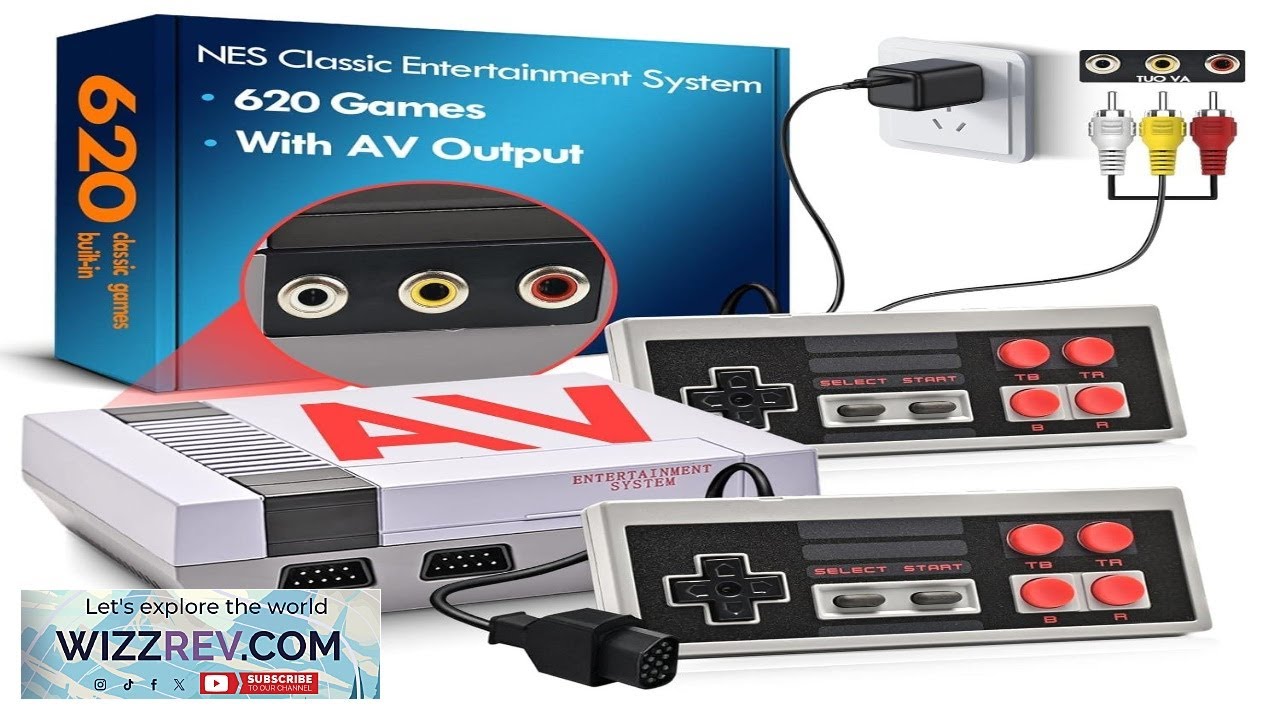 Ретро-игровая консоль для NES, ретро-игровая консоль с 621 встроенной игрой.