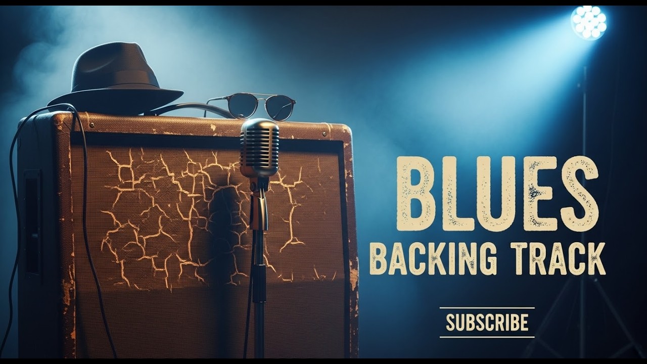 Bluesy Journey 12 Bar Blues Shuffle Backing Track at Medium Tempo