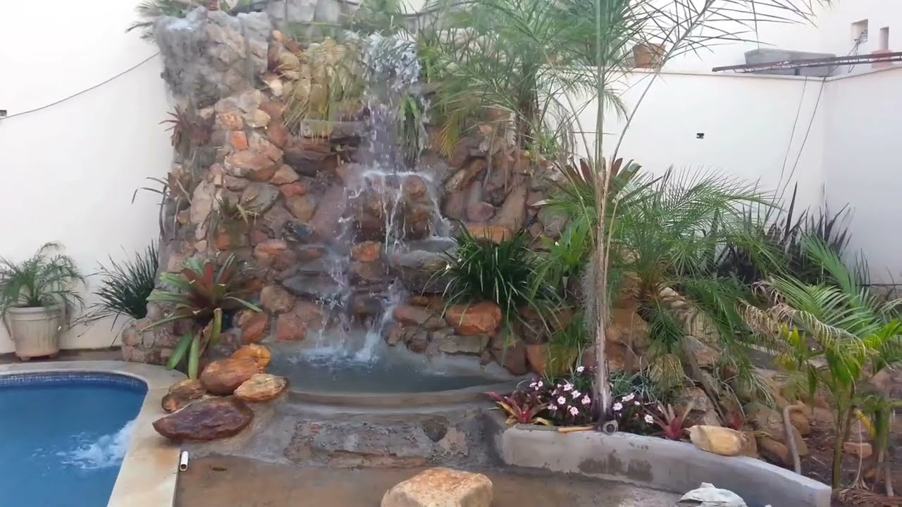 Cachoeira Artificial para Piscina - Dicas de como fazer