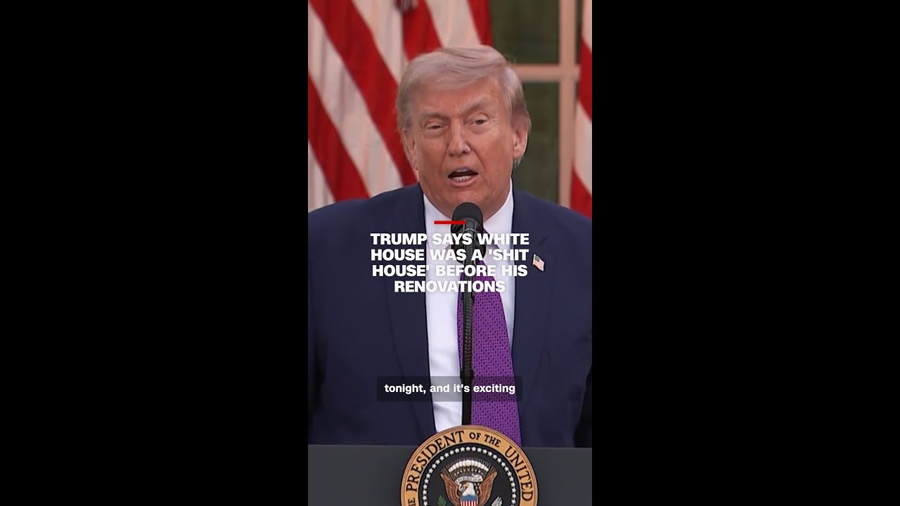 Трамп заявил, что Белый дом был &laquo;полным бардаком&raquo; до его ремонта.