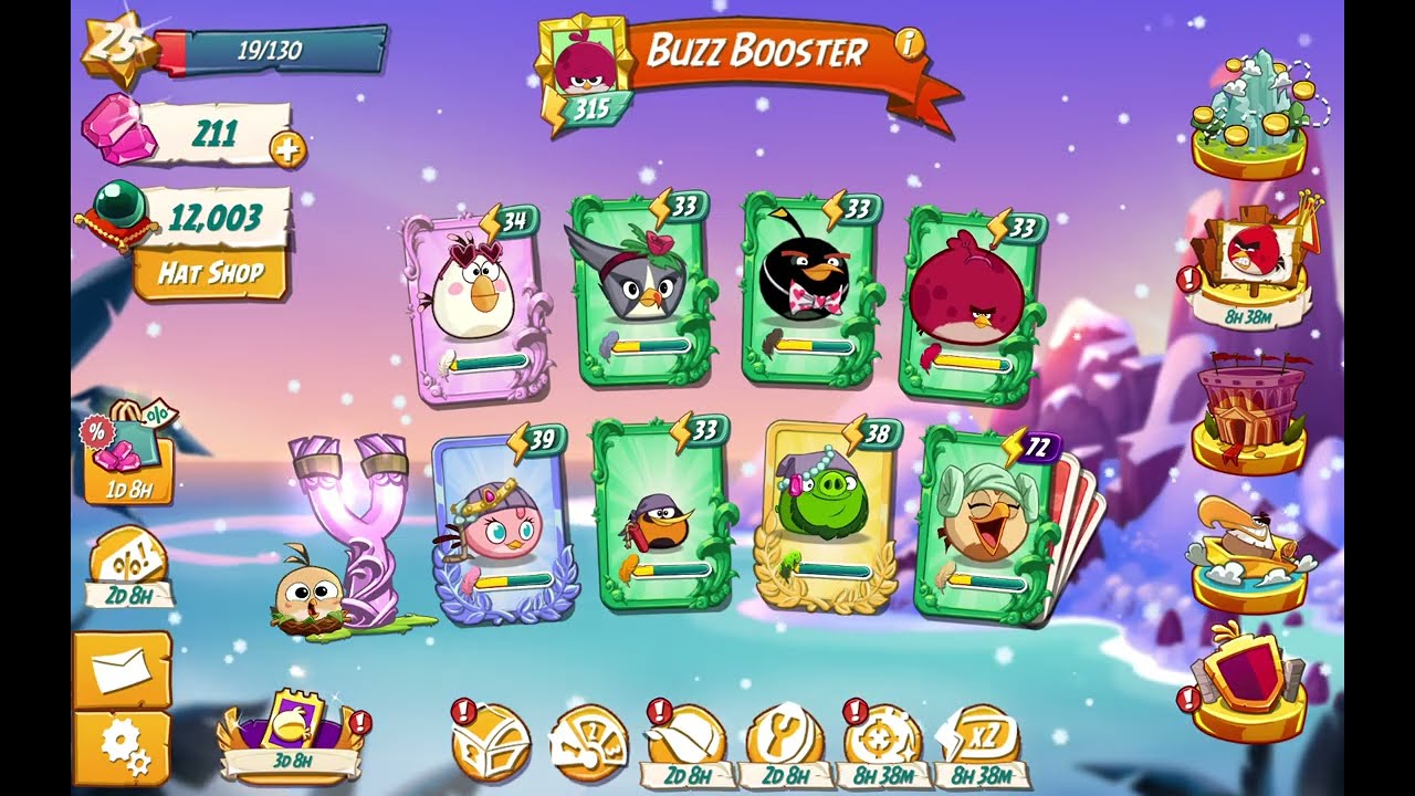 Angry Birds 2 Stream - Daily Challenge, Arena, Promotion, & Clan Battle - 2.9.26