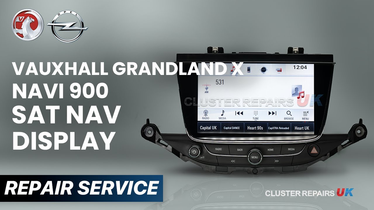 Vauxhall Grandland X Navi 900 Sat Nav Touchscreen Display Fault? All models, 2017 to 2024, FIXED!