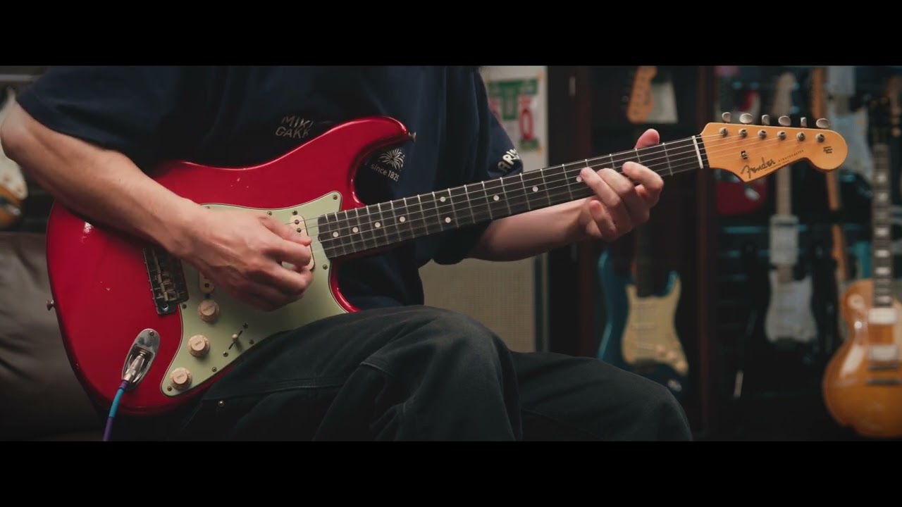 FENDER CUSTOM SHOP 1960 Stratocaster Journeyman Relic/Candy Apple Red