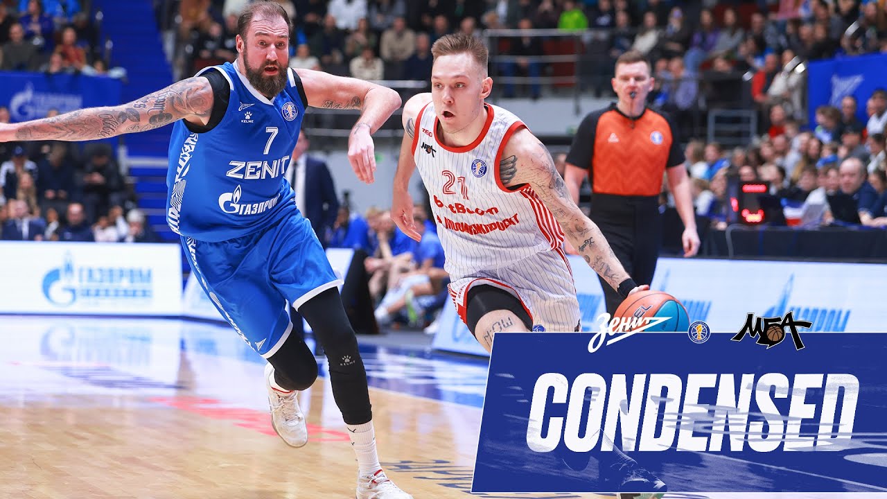 Zenit vs MBA-MAI Condensed Game January, 28 | Season 2024-25