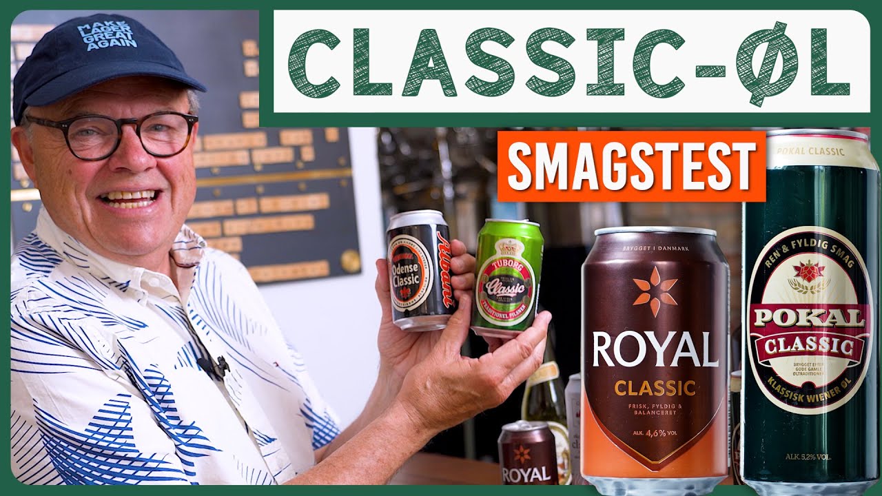 TEST AF CLASSIC-ØL 🍻| Én står alene på toppen og kun 1-point til ikon! 🫣