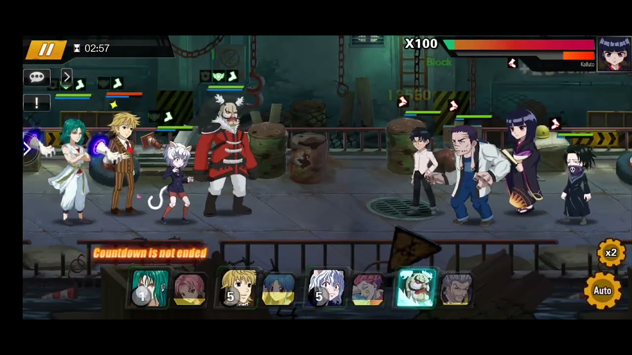 Hunter island hxh - MC KALLUTO - 10 BOTOBAI + GENKAI COMBO