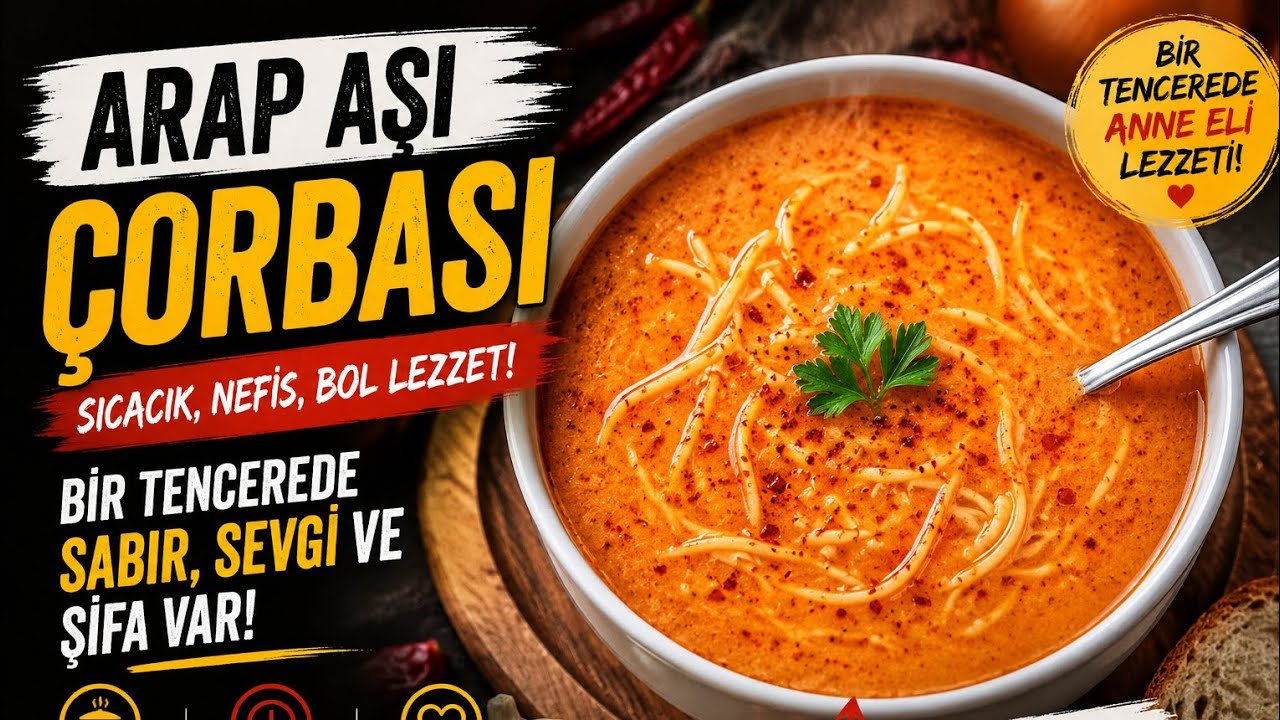 Arap Aşı Çorbası | Bir Tencerede Anne Eli, Sabır ve Şifa”