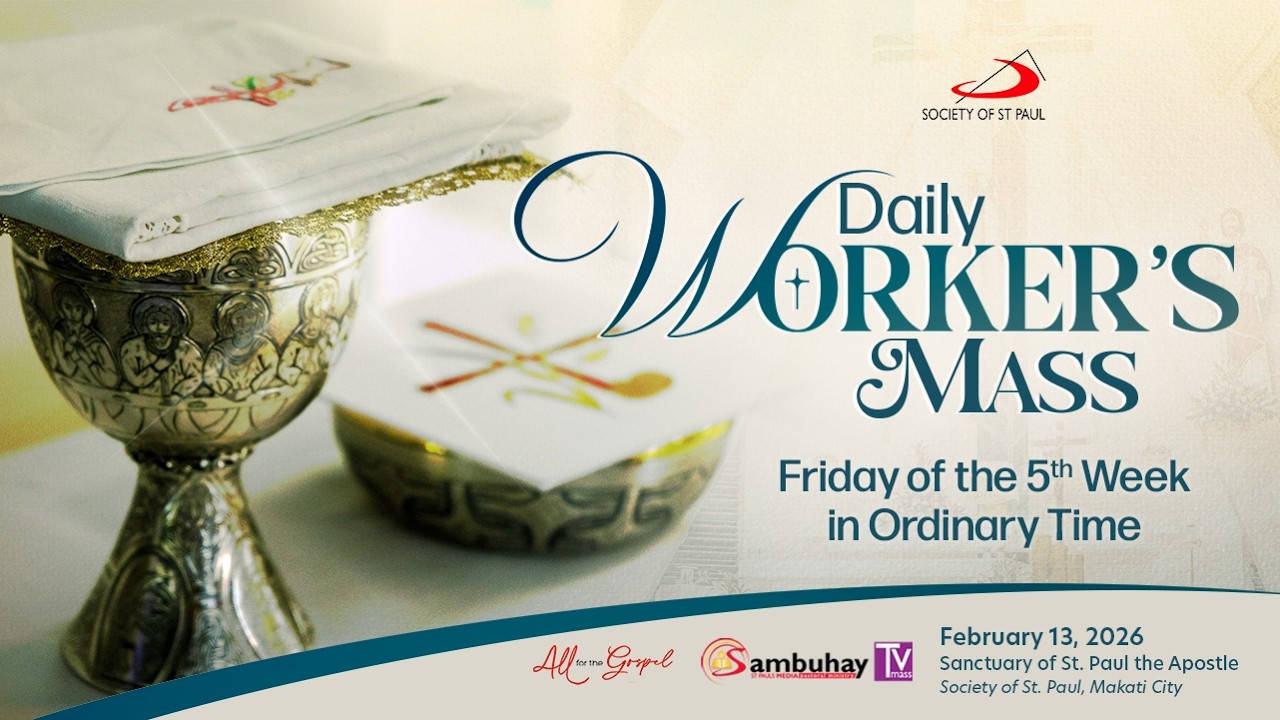 Sambuhay TV Mass | February 13, 2026 | Friday of the Fifth Week in Ordinary Time