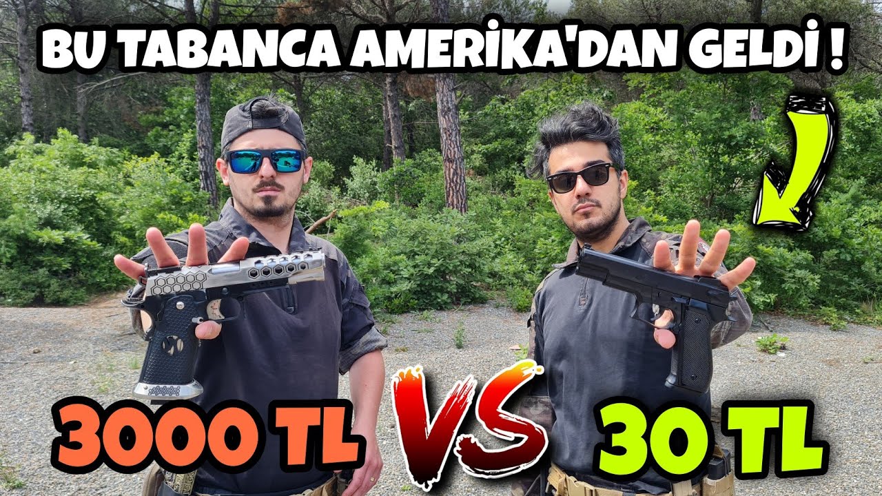 30 TL VS 3000 TL TABANCA İNCELEMESİ ! BEYAZ SARAY'DAN GELEN PİSTOL ?! @DeltaSays
