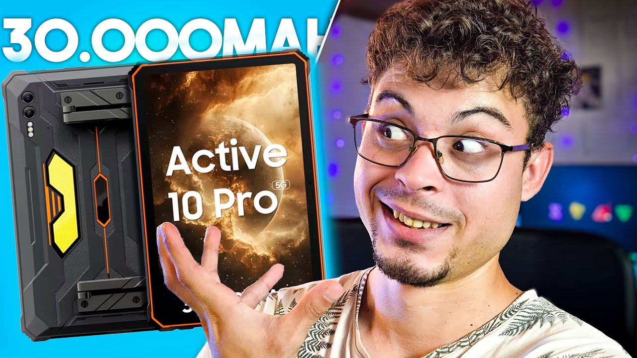 &iexcl;la MEJOR bateria del A&Ntilde;O, con una tablet🔋 | Active 10 Pro