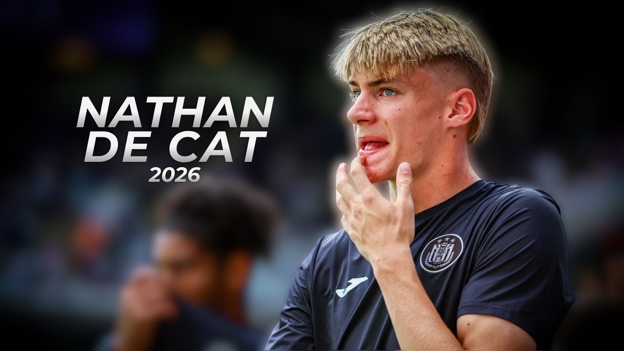 Nathan De Cat – This Is Why Big Clubs Want Him | Anderlecht Wonderkid Highlights | 4K