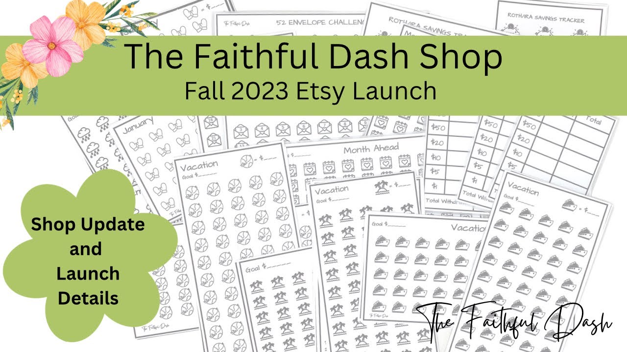 Etsy Fall Launch Update, Preview and Details | Budget Printables and Physical Products