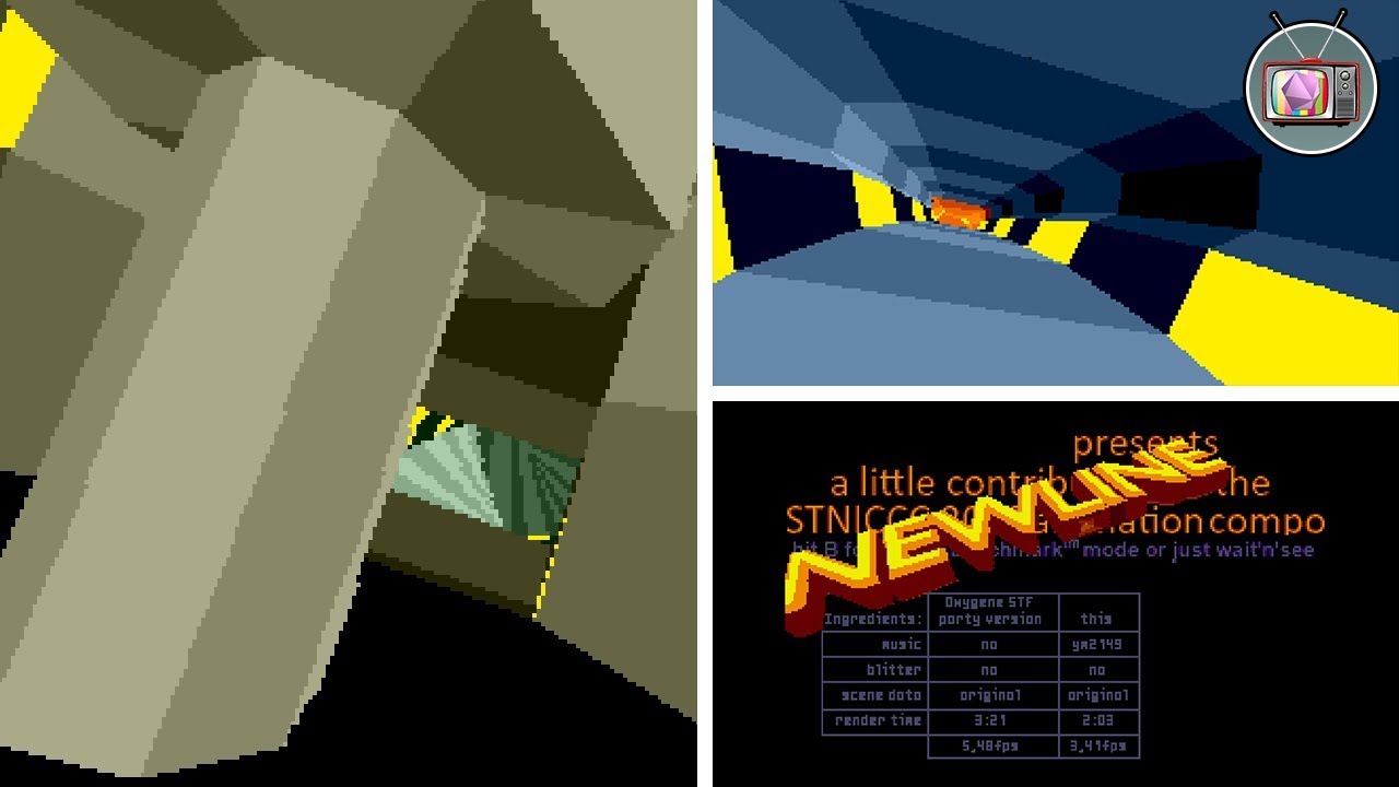 STNICCC 2000++ by Newline (2019) | Atari ST Demoscene