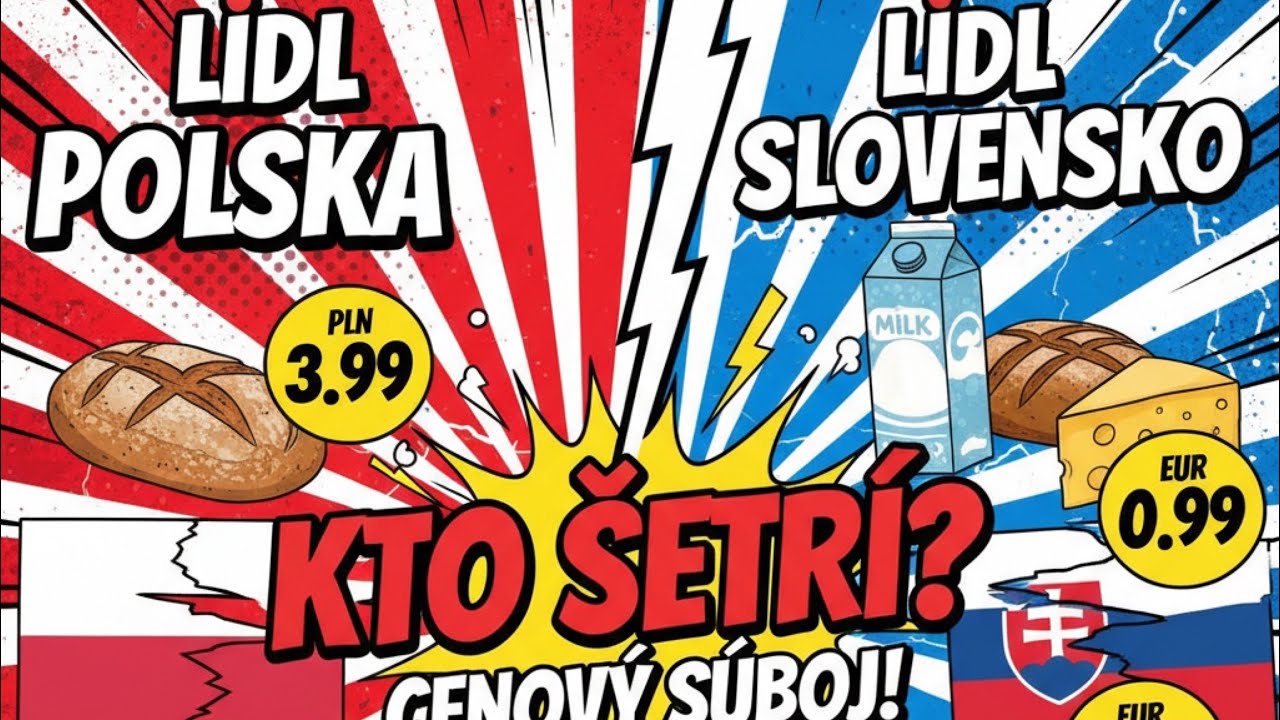 Toto v Lidli u nás nenájdeš! Šokujúce rozdiely Poľsko vs. Slovensko