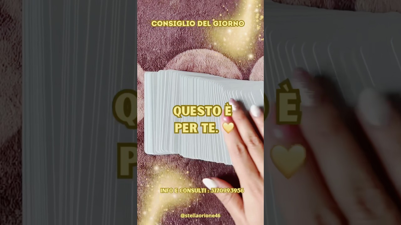 📲3770993956💛@stellaorione12 #interattivotarocchi #tarot #tarotreading #tarologia  #tarocchiamore