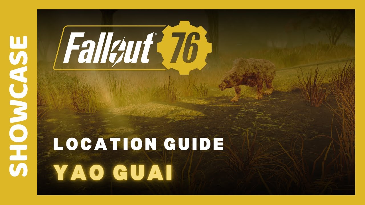 Yao guai - Best 2 Places (Guaranteed spawn) 2025 | Fallout 76