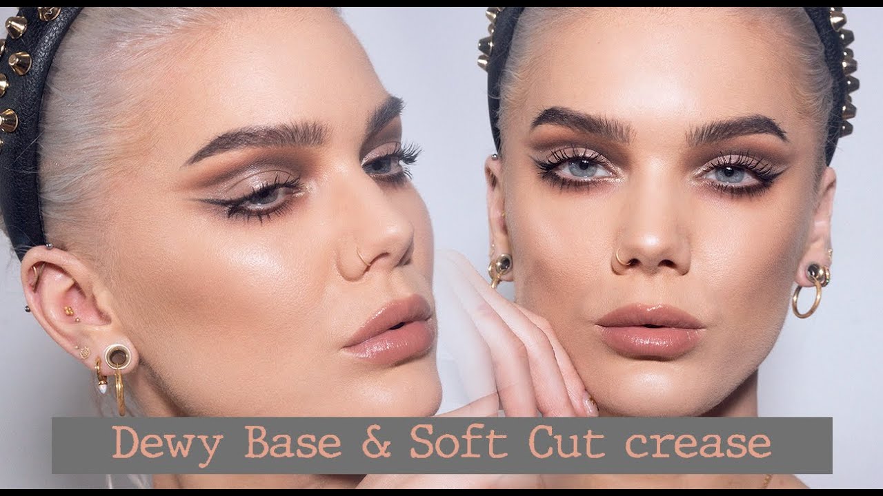I'M BACK! With The Perfect Base Tutorial And Soft Cut Crease - Linda Hallberg