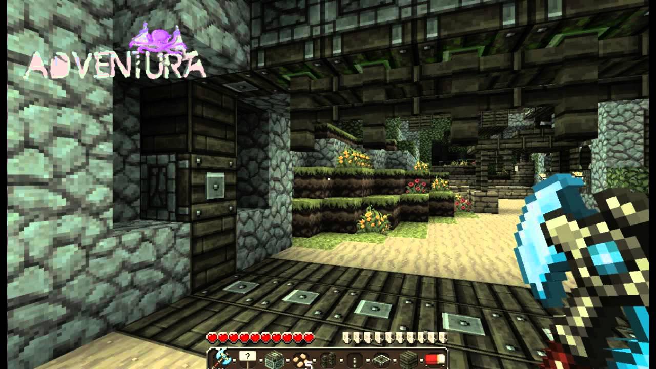 Minecraft 1.7 Update - Piston Operated Gatehouse (With Portcullis)