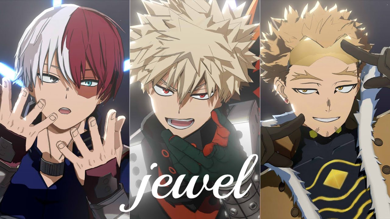 【MMDヒロアカ】jewel【自作/轟･爆豪･ホークス】