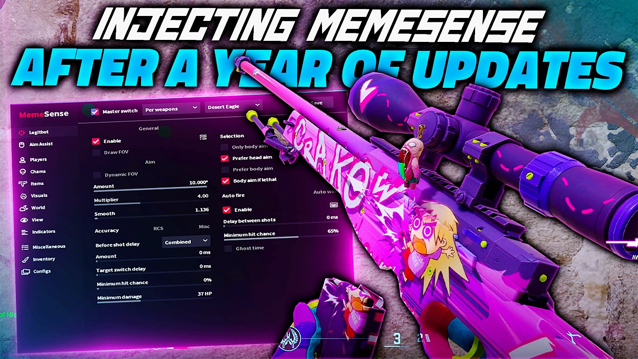 Injecting MEMESENSE After TONS Of Updates (CS2 CHEATING)
