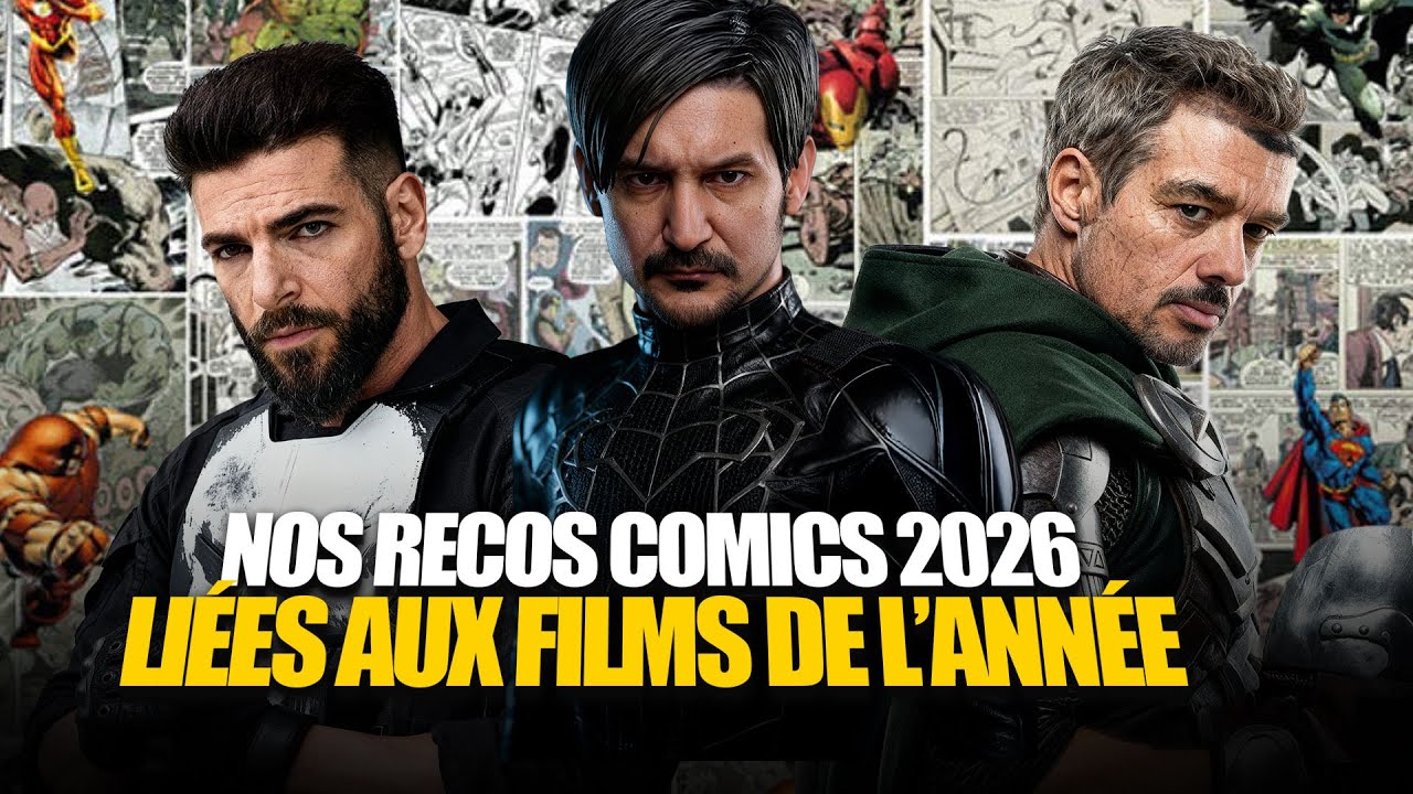 LE GUIDE DES MEILLEURES COMICS POUR DÉCOUVRIR LES FILMS DE 2026 !