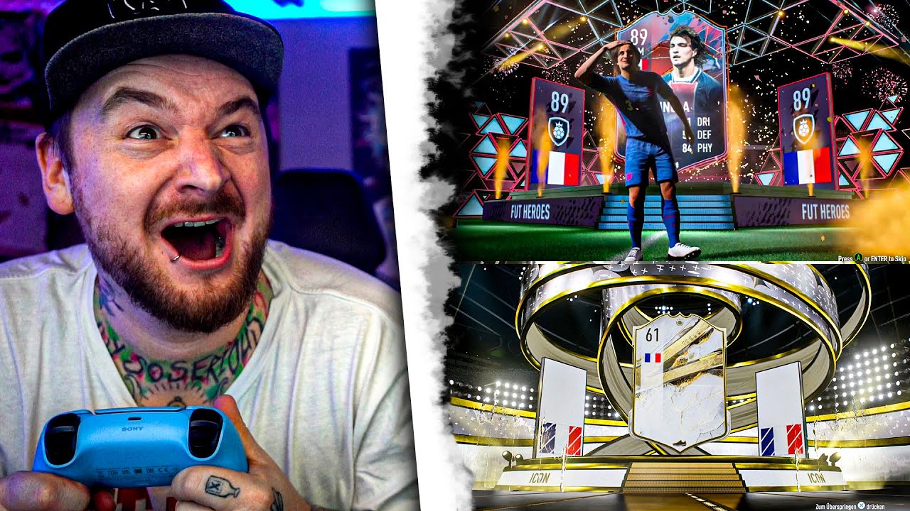 Der Keller ZIEHT 1x WORLD CUP ICON 2x ICON + 4x HERO in FIFA 23 | Der Keller Stream Highlights