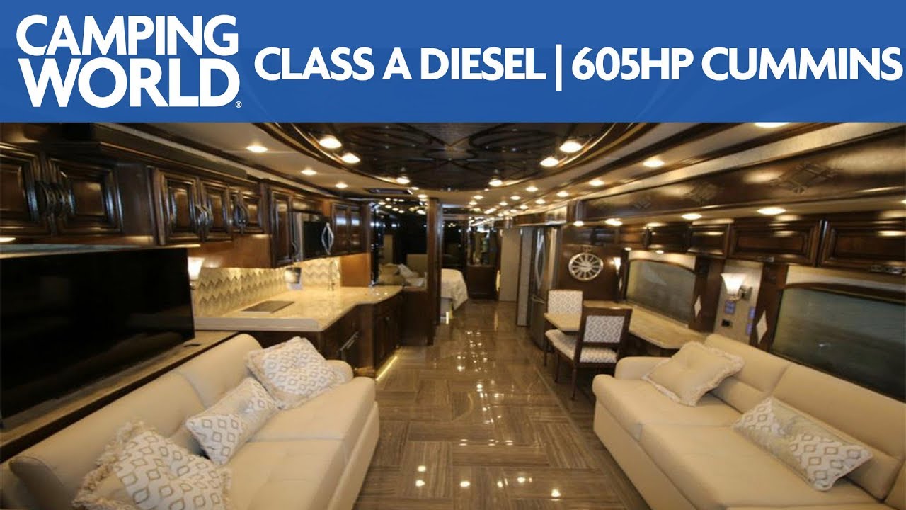 Обзор автодома Newmar London Aire 4531 Luxury Diesel Class A 2018 года: Camping World