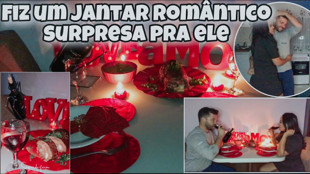 JANTAR ROMANTICO SURPRESA PARA O MARIDO - Karine Oliveira