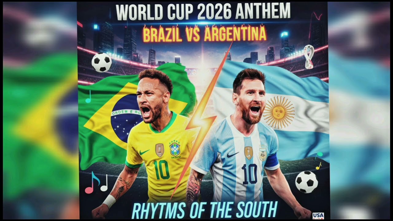 World Cup 2026 Anthem: Brazil & Argentina - Rhythms of the South (Official Fan Song)