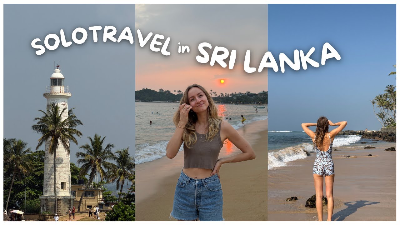 SRI LANKA { soloreise vlog } meine ersten Tage alleine & unwohl sein beim alleine Reisen