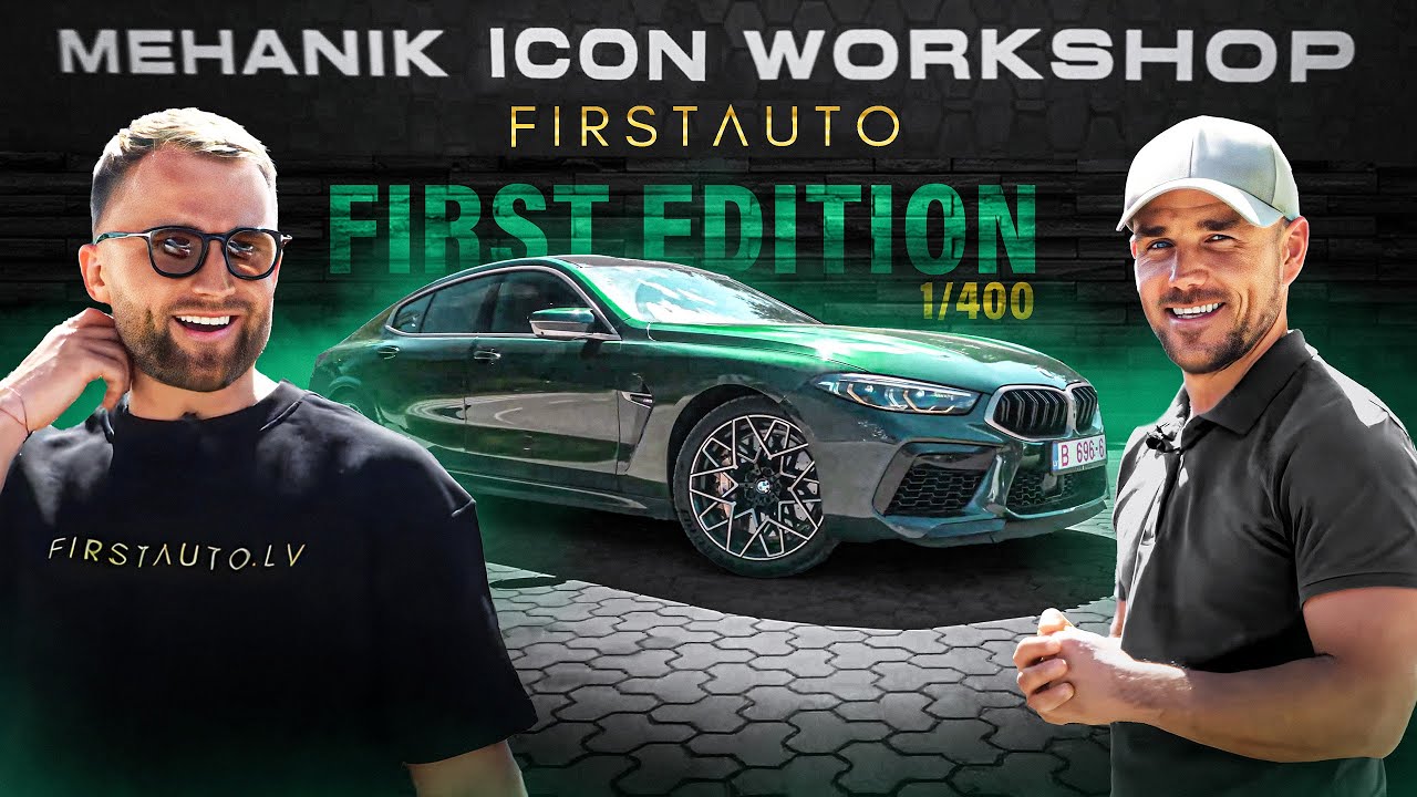 MŪSU KOPĒJĀ MISIJA: FIRST AUTO X MEHANIK ICON WORKSHOP – BMW M8 FIRST EDITION 1/400