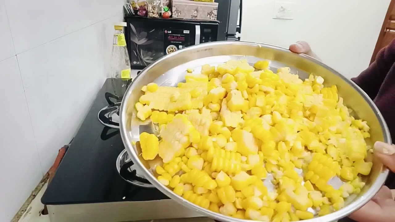 Crispy corn chat😋😋