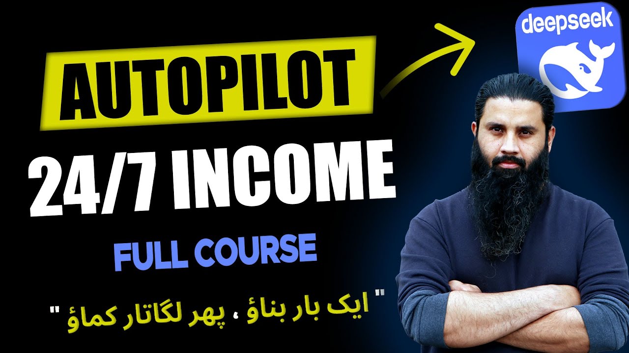 Deepseek ai Full Course | Use AI To Make Money Online | Autopilot Passive Income | AI Earn Money