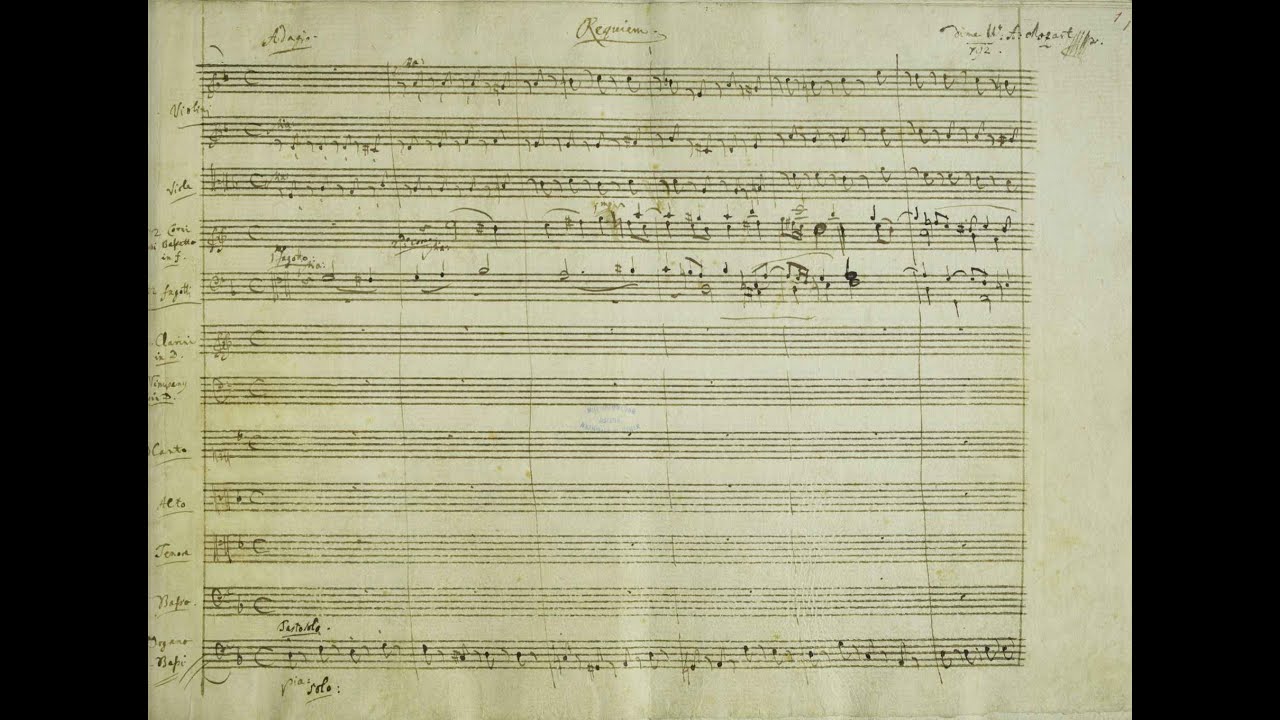 VIAGGIO NEL REQUIEM KV 626 di W.A. MOZART - PRIMA PUNTATA