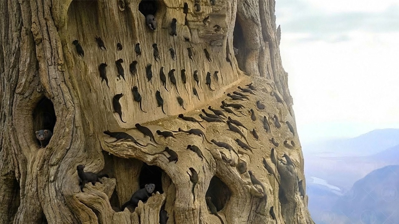 Le Japon A Rempli Ses Arbres Géants De Milliers D’Écureuils Mangeurs D’Arbres