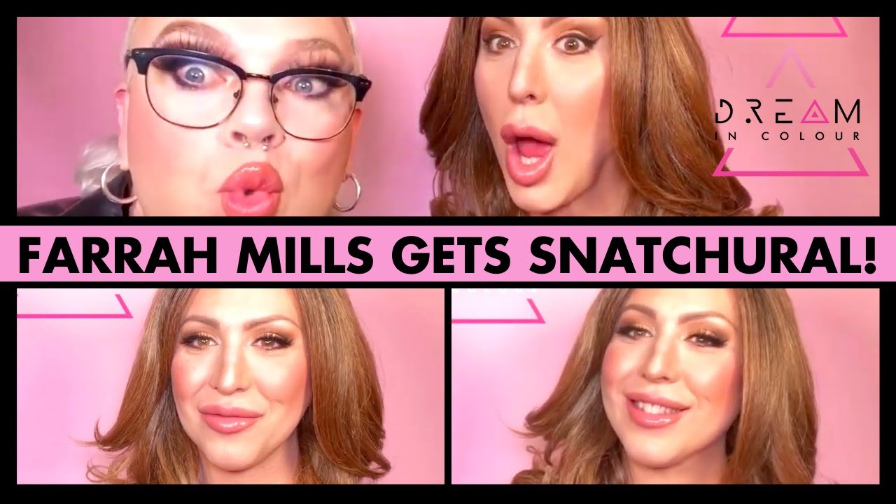 Farrah Mills gets SNATCHURAL!