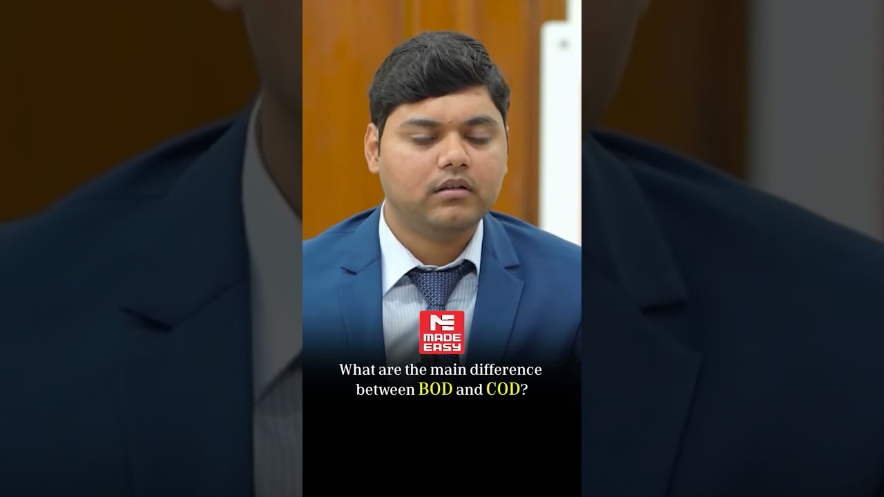 What's difference between BOD & COD,CPCB