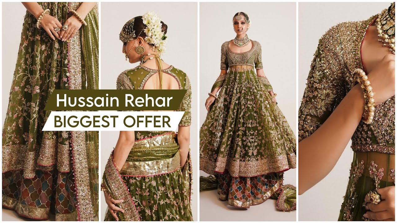 Husain rehar weeding collection \maria b hand made collection \ pakistan hand made\new chiffon 