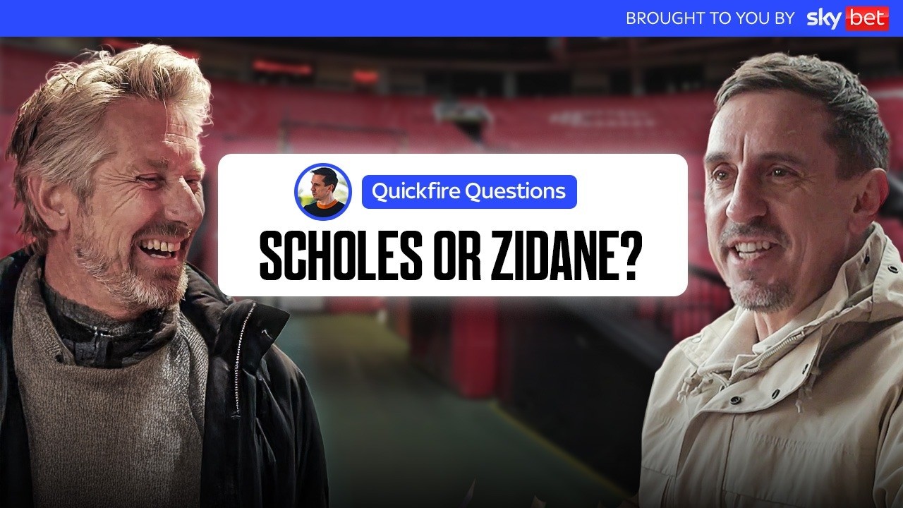 Edwin van der Sar’s 19 Quickfire questions with Gary neville | The Overlap
