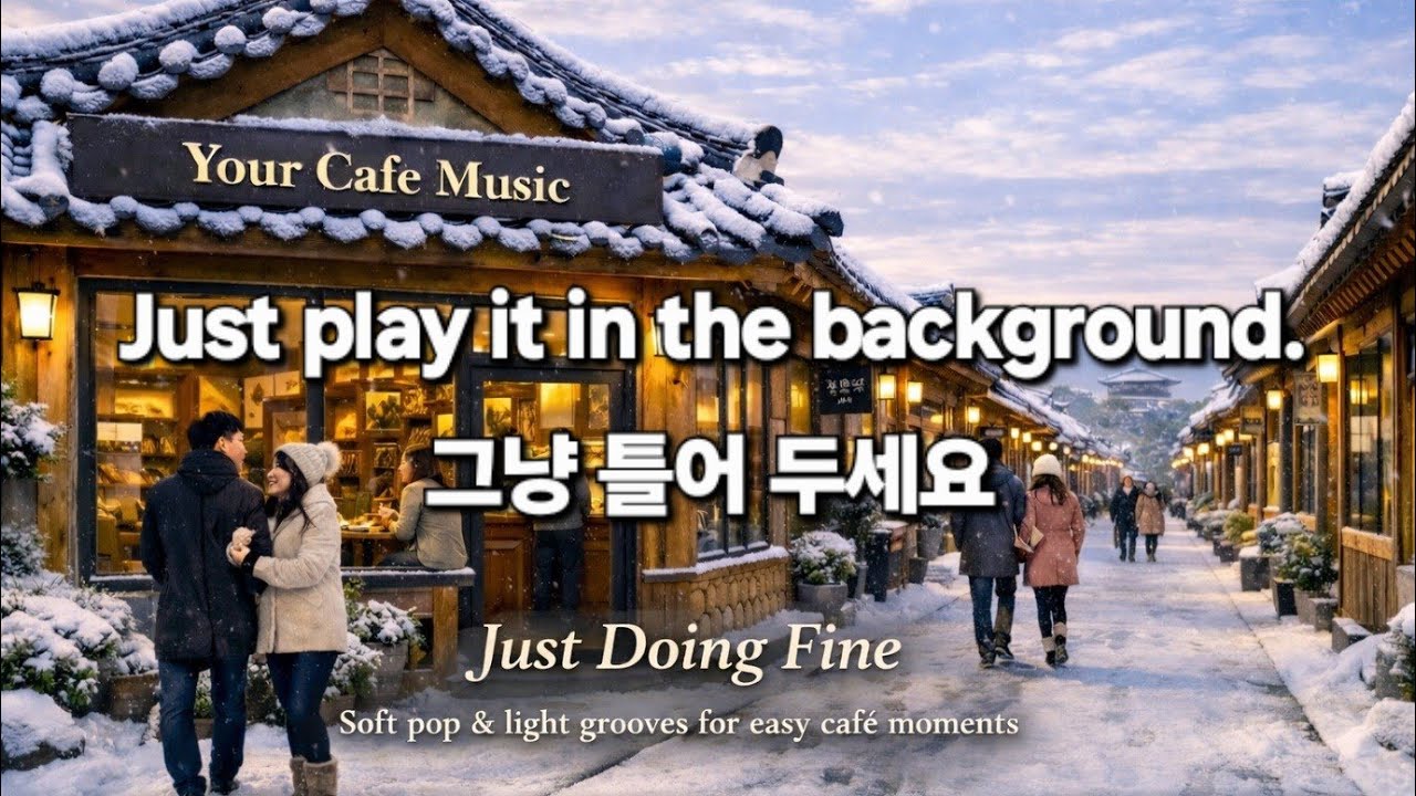 Playlist ☕ Just Doing Fine | Cafe Music for Work & Relax | Soft Pop  | 카페뮤직 · 작업·매장용 