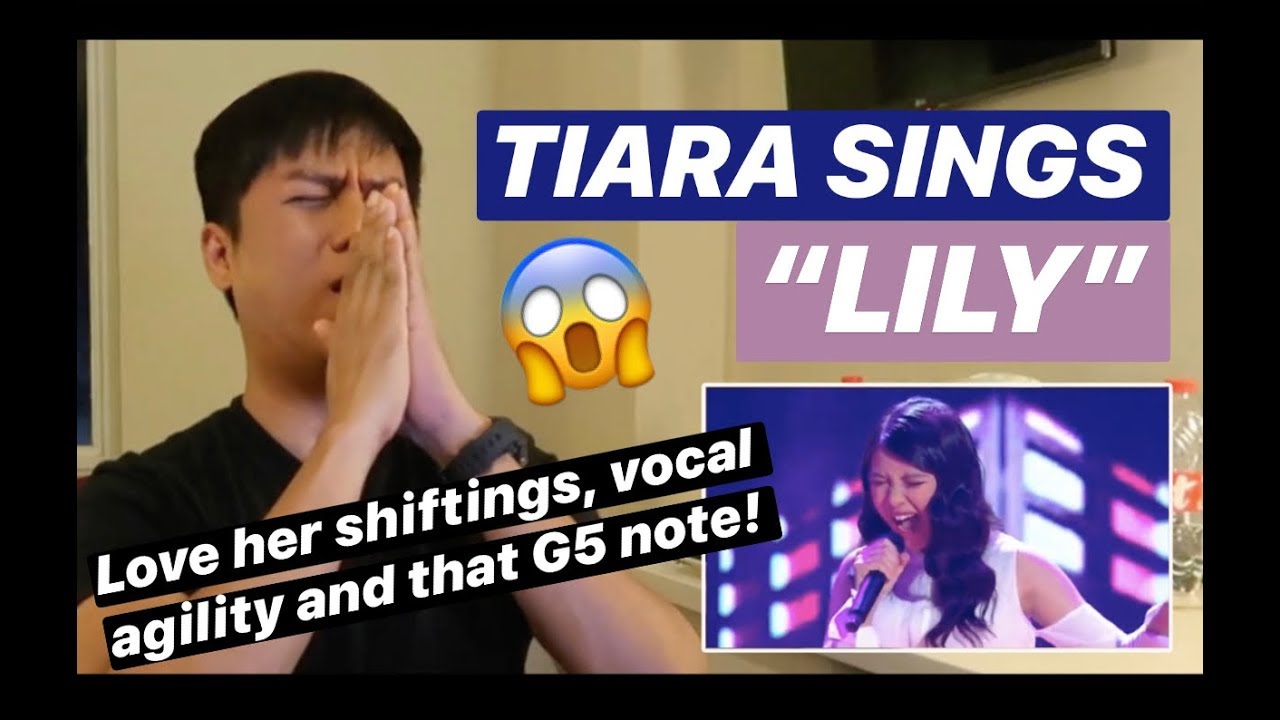 [REAKSI] TIARA - LILY (Alan Walker, K-391 & Emelie Hollow) - Indonesian Idol 2020