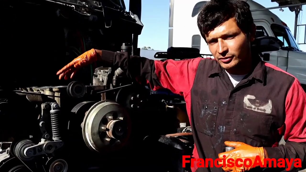 Freightliner Cascadia DD13 DD15 DD16 cambio de metales casquetes de bancada del motor parte 4