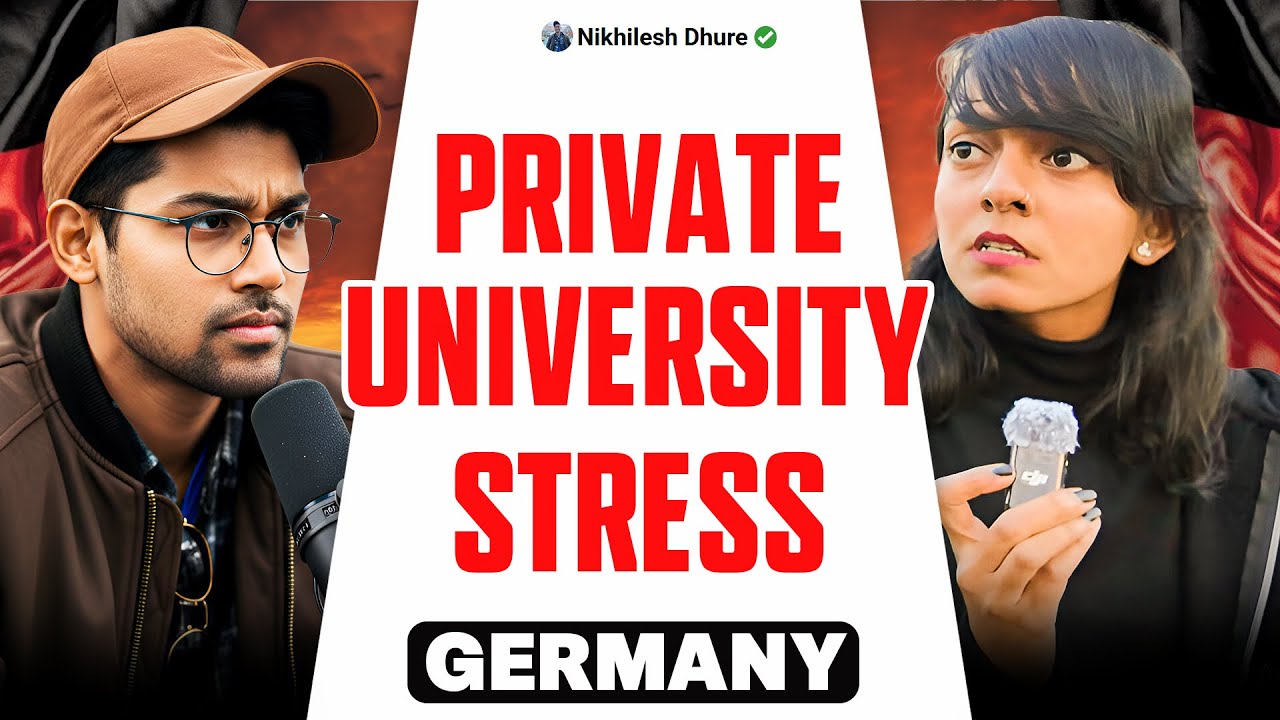 Private university + no German + job dreams = stress