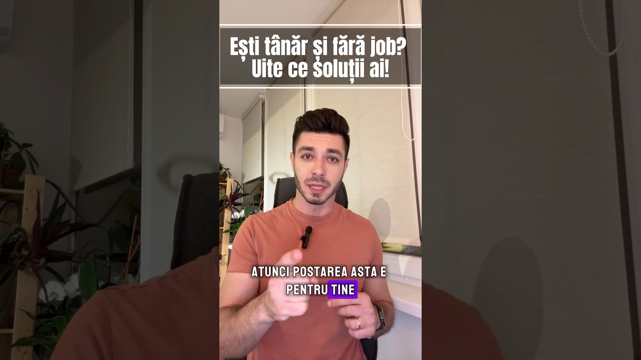 Ești t&acirc;năr și nu ai job? Uite ce oportunități ai! #somaj #somer #bani #educatie #job #fonduri
