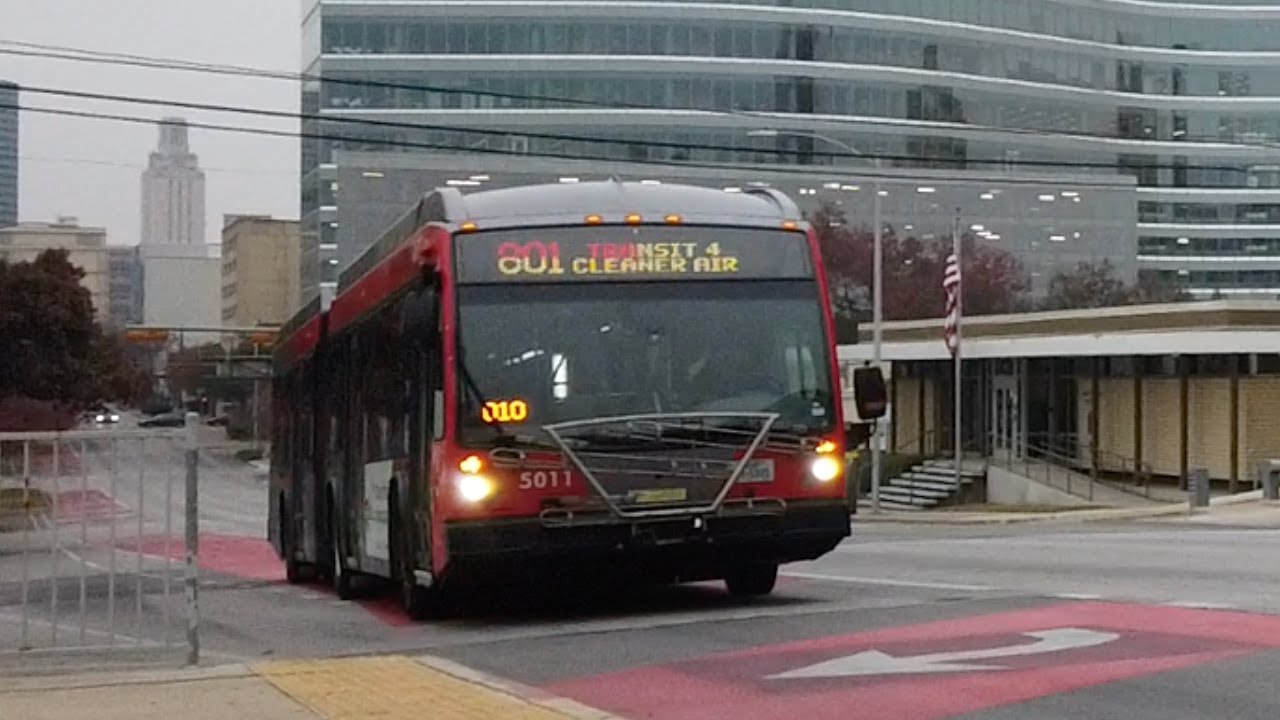 Riding Capital Metro, MetroRapid 801, Texas Capitol to South Congress Transit Center