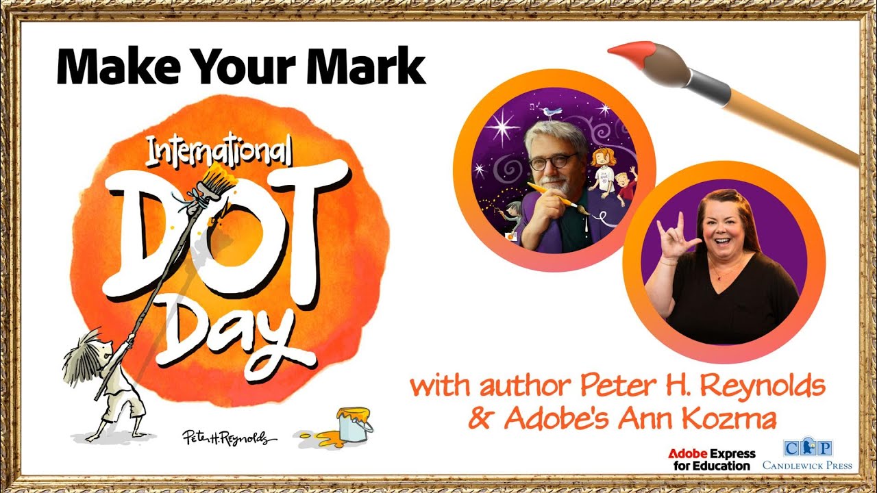 Make Your Mark with the Creator of The Dot! | Dot Day Create-Along